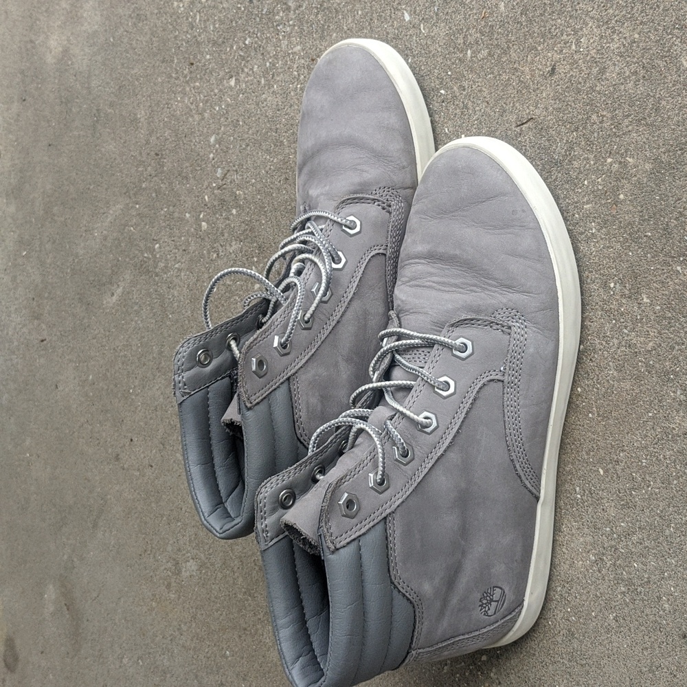 Timberland Ortholite Daussette gray sneaker boot 8.5 A1H26